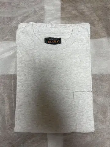 (새상품급, 한 번 세탁만) 포켓 롱T Pocket Tee 40/2