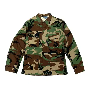 S PROPPER 카모플라쥬 카모 BDU 밀리터리 자켓 립스탑