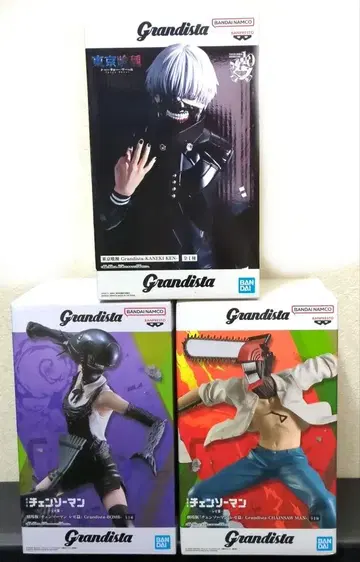 Grandista 카네키 켄 폭탄 체인소 맨 3종 세트