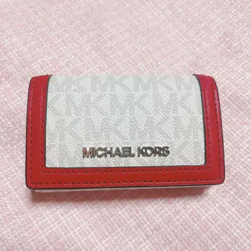 새상품 마이클코어스 MICHEAL KORS 레드 키케이스
