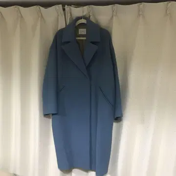 *새상품급* IENA 오버 체스터 코트 블루 M 38