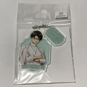 리바이 화이트 코디 매트 아크릴 키링 진격의 거인 마루이 진격