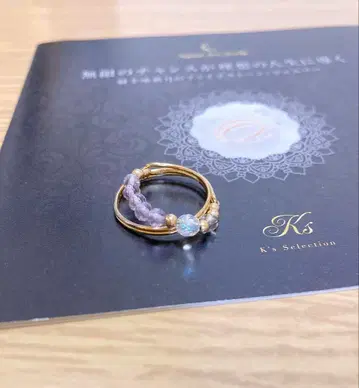 keiko 끌어당김 K's selection 반지 자수정