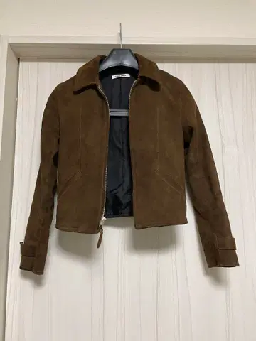 FUMIKA UCHIDA 브라운 스웨이드 자켓