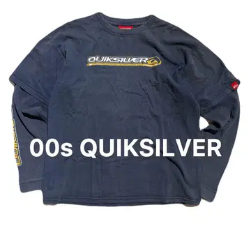 00s QUIKSILVER 티셔츠 레이어드 퀵실버 서프