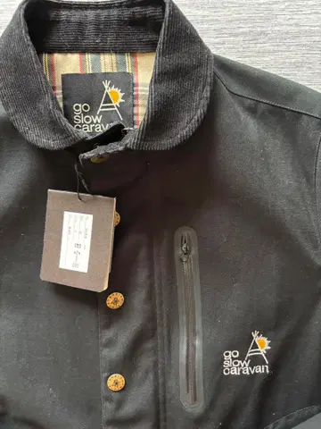 새상품 go slow caravan 자켓 블루종