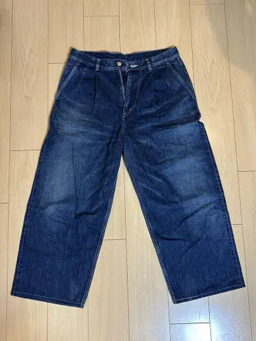 Graphpaper Selvage Denim Two Tuck Pants