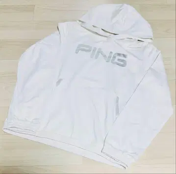 PING 핑 골프 여성용 후드티 의류 M 사이즈 화이트 새상품