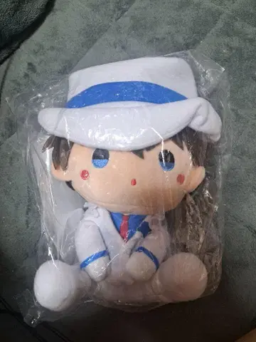 명탐정 코난 괴도 키드 A상 푹신푹신 앉아있는 봉제 인형