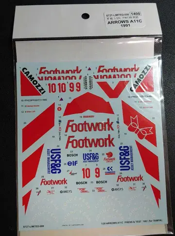 STUDIO27 1/20 애로우즈 A11C 데칼 타미야 커스텀용