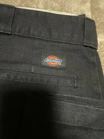 남성용 디키즈 874 DICKIES 워크 팬츠 블랙 W36 L32