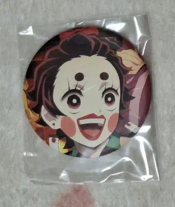 귀멸의 칼날 유곽편 연동 구매 혜택 일본풍 캔뱃지 카마도 탄지로 탄코