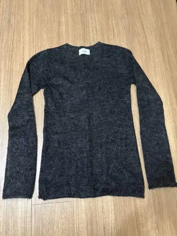 CLANE GRADATION SLEEVE MOHAIR KNIT TOPS