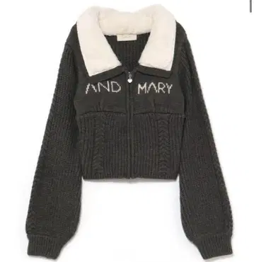 andMary Mary logo zip tops gray