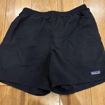 patagonia 블랙 숏팬츠 S