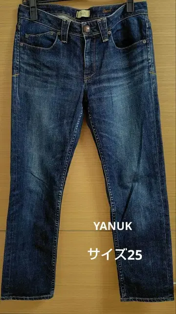 YANUK 스트레이트 데님 사이즈 25