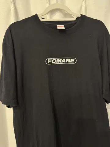 FOMARE 블랙 T셔츠