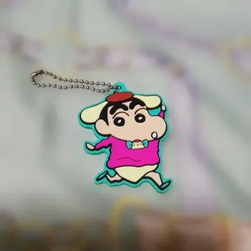 짱구는 못말려(크레용 신짱) 폼폼푸딩 폴 체인 키링
