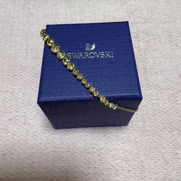 Swarovski 골드 크리스탈 팔찌