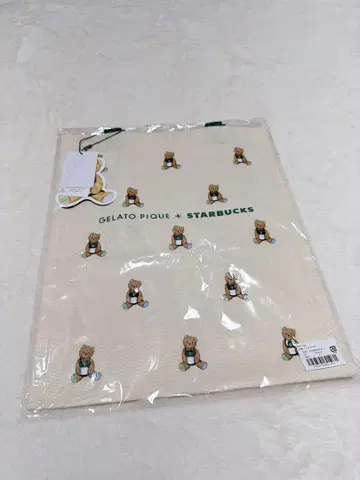 [가격 인하 중] Starbucks x GELATO PIQUE 토트백