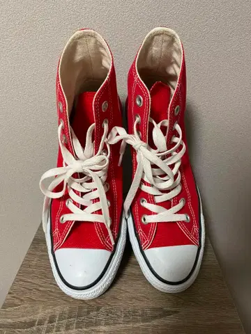 컨버스 올스타 빨간색 25.0