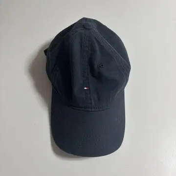 TOMMY HILFIGER 네이비 캡 작은 로고 포함