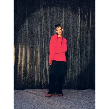 fake as flowers Openwork Knit PoloShirts