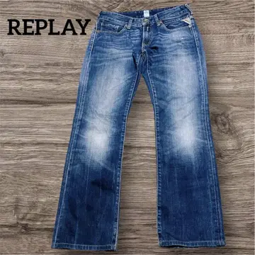 REPLAY 리플레이 데님 데미지 청바지