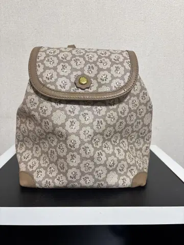Cath Kidston 꽃무늬 백팩 베이지