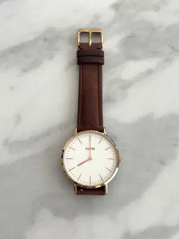 CLUSE 손목시계 화이트/브라운