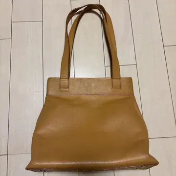 키타무라 카멜색 숄더백