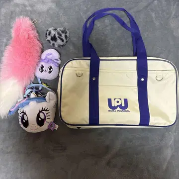 WORLD PEGASUS 토트백 봉제 인형 포함