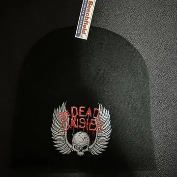 Beechfield 블랙 니트 모자 THE DEAD DAISIES