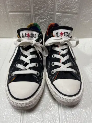 ALL STAR 블랙 로우컷 스니커즈 컨버스 스니커즈