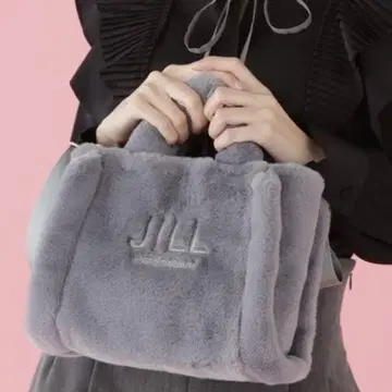 JILL 질 바이 플러피 토트백