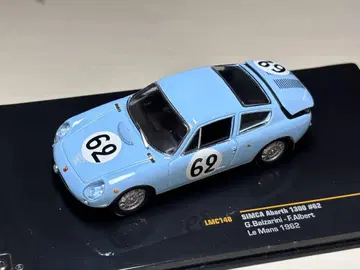 SIMCA Abarth 1300 #62 미니카 1962년 르망