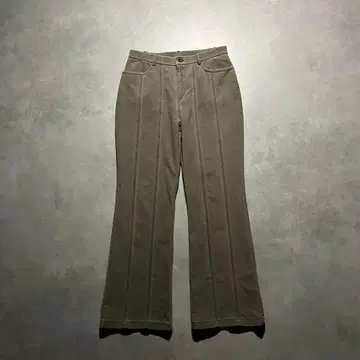 unkown 저지 플레어 부츠컷 팬츠 y2k