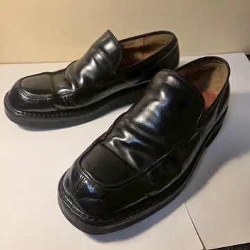 TAKEO KIKUCHI 블랙 가죽 로퍼 일본제