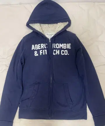 Abercrombie&Fitch 아바클로 후드 맨투맨 보아 안감 S