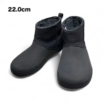 미사용 crocs 스테디셀러 숏부츠 보아 타입 W6 BLK/BLK