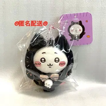 치이카와 검은 고양이 마스코트 봉제 인형 할로윈 검은 고양이