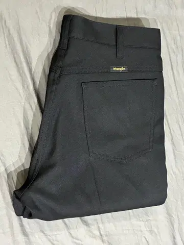 Wrangler 랭글러 런처 팬츠 블랙 블랙 플레어 팬츠