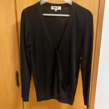 HANAEMORI 블랙 가디건 사이즈 40