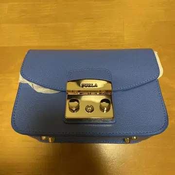 FURLA 메트로폴리스 미니 블루 숄더백