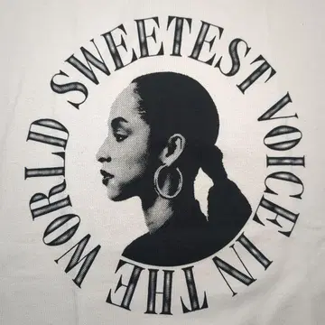 SWEETEST VOICE SADE 티셔츠 사이즈 XL