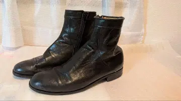 BALLY SARRO 남성용 부츠 블랙 가죽 26.5