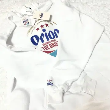 미사용 새상품 오리온 맥주 트레이닝복 맨투맨 후드티 속기모 LL 오키나와