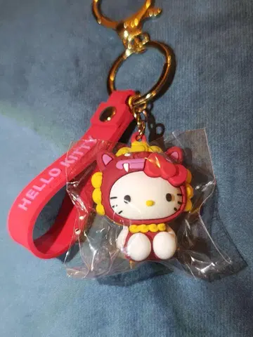 키티 오키나와 한정판 HELLO KITTY 시사 의상 스트랩 새상품