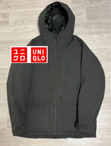UNIQLO 하이브리드 다운 후드티 (3D 컷) L