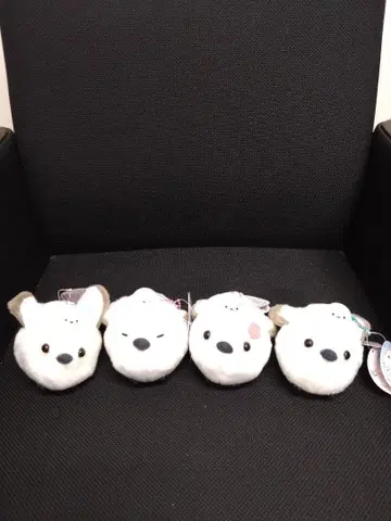 전체 길이 약 7cm 후쿠후쿠 시마에나가 다정한 부자 컬러풀 4개 세트